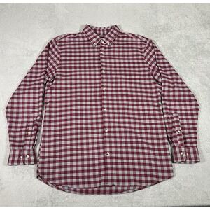 Mizzen Main Shirt Mens 2XL XXL Trim Fit Performance Long Sleeve Button Up Dress